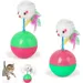 LovuPet Lot de 2 jouets pour chat,Souris debout ,Jouet à tumbler
