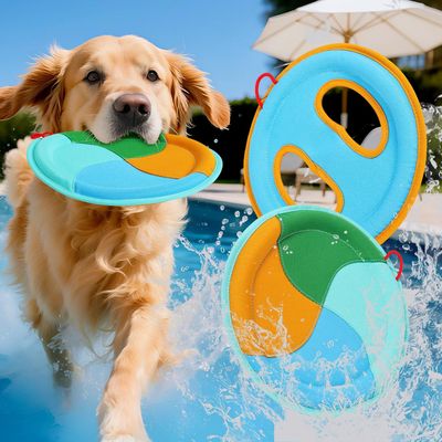 LovuPet Lot de 2 disques flottants pour piscine pour chiens