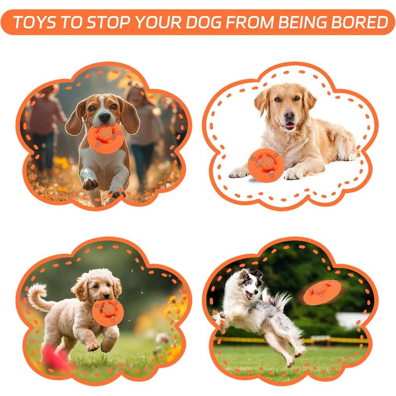LovuPet Jouets pour Chien, Jouets Interactifs pour Nettoyer Les Dents