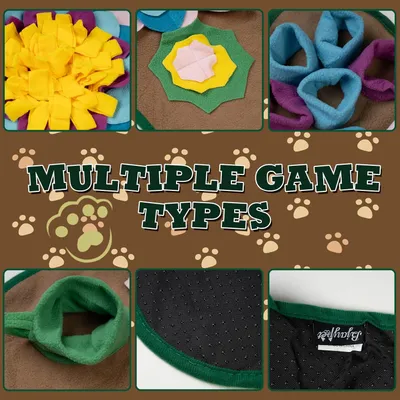 LovuPet Tapis à renifler pour chiens de grande race, jouets interactifs