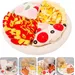 LovuPet 50cm Tapis de reniflage interactif en forme de pizza pour chien