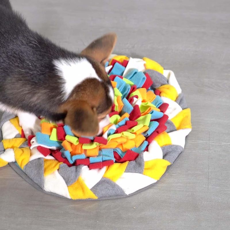 LovuPet Peluche distributrice de friandises pour chien, jouet à mâcher