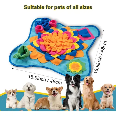 LovuPet Tapis à renifler pour chiens de grande race, jouets interactifs