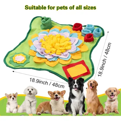 LovuPet Tapis à renifler pour chiens de grande race, jouets interactifs