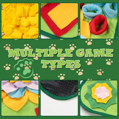 LovuPet Tapis à renifler pour chiens de grande race, jouets interactifs