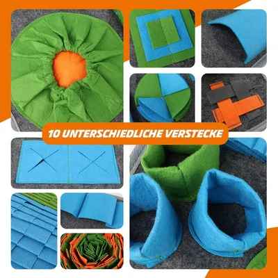 LovuPet Tapis à renifler pour chien,65 x 44 cm ,Jouet antidérapant LovuPet Tapis à renifler pour chien,65 x 44 cm ,Jouet antidérapant