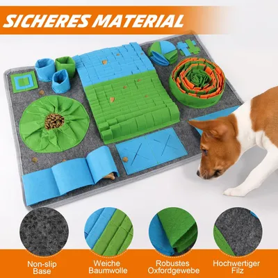 LovuPet Tapis à renifler pour chien,65 x 44 cm ,Jouet antidérapant LovuPet Tapis à renifler pour chien,65 x 44 cm ,Jouet antidérapant