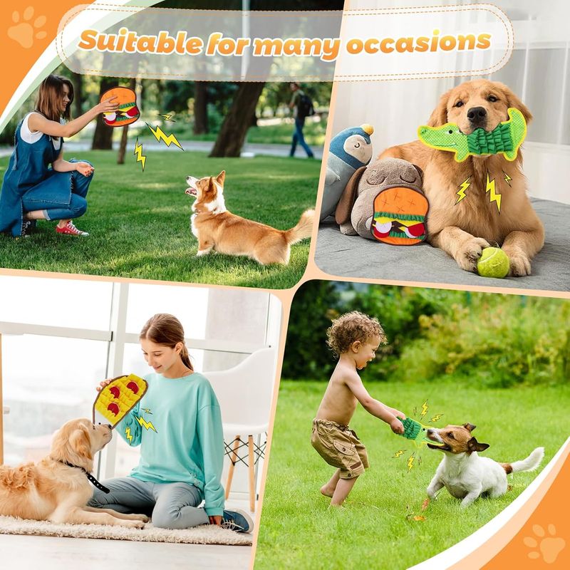 LovuPet Jouet interactif pour chien à alimentation lente