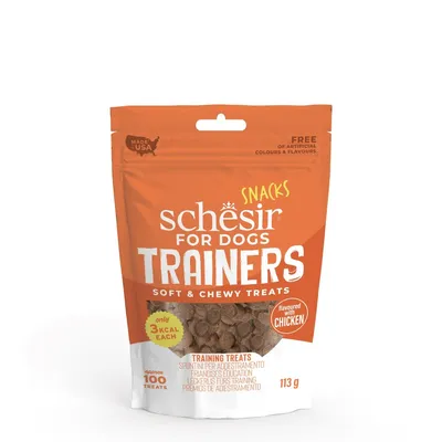 SCHESIR - Schesir Chien Friandises Snack Éducation Poulet
