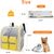 ZENITHMIND Sac à Dos de Transport pour Chat,Jaune