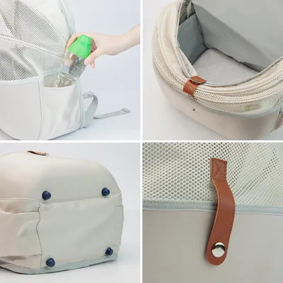 ZENITHMIND Sac de Transport pour Chat avec Fenêtre