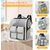 ZENITHMIND Sac à Dos de Transport pour Chat,Noir