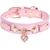 KPYTE Collier pour chat et chien en strass en forme de cœur