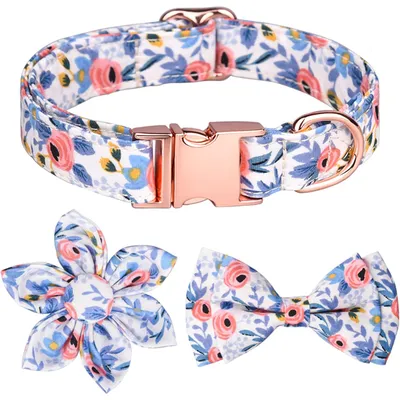 KPYTE Collier nœud papillon pour chien