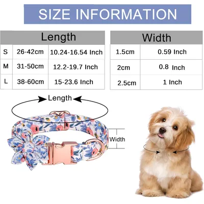 KPYTE Collier nœud papillon pour chien