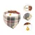 KPYTE Ensemble collier pour chien, bandana triangulaire et laisse