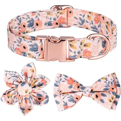 KPYTE Collier nœud papillon pour chien