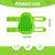 LovuPet Brosses de Toilettage pour Chat,Chatouilleux Brosse pour Animaux