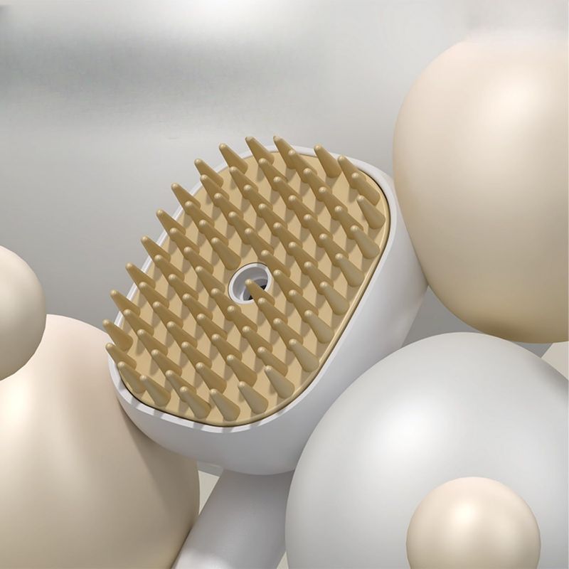 LovuPet Brosse à vapeur 3 en 1 pour chats et chiens