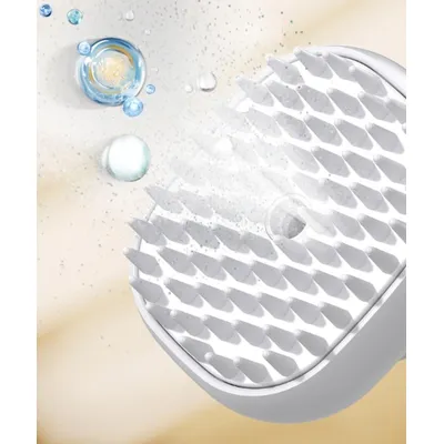 LovuPet Brosse à vapeur 3 en 1 pour chats et chiens