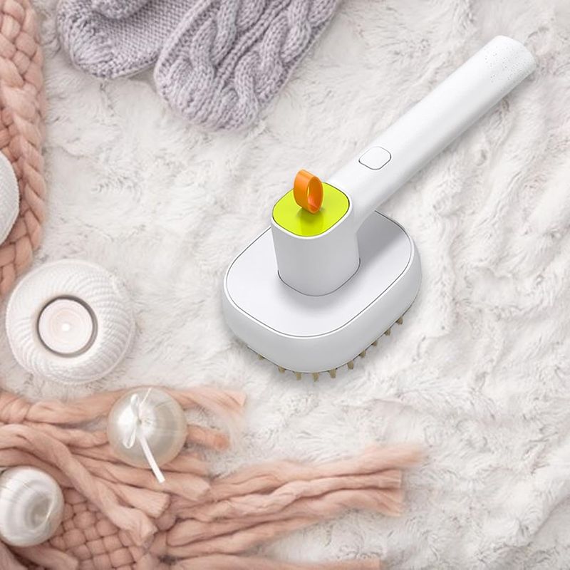 LovuPet Brosse à vapeur 3 en 1 pour chats et chiens
