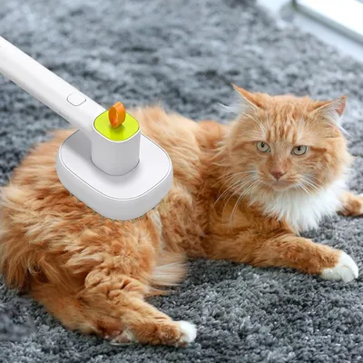 LovuPet Brosse à vapeur 3 en 1 pour chats et chiens