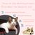 LovuPet Brosse à vapeur pour chat,peigne dépilatoire compagnie
