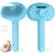 LovuPet Brosse à vapeur pour chien et chat avec bouton de déverrouillage