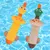 LovuPet Lot de 2 jouets flottants pour piscine pour chiens