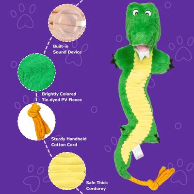 LovuPet Jouets pour chien froissés, peluche couinante