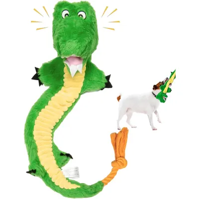 LovuPet Jouets pour chien froissés, peluche couinante