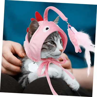 KPYTE Jouet en plumes pour chapeau de chat