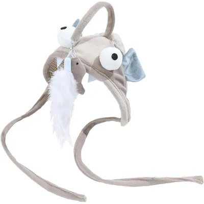 KPYTE Jouet en plumes pour chapeau de chat