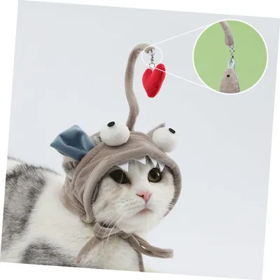 KPYTE Jouet en plumes pour chapeau de chat