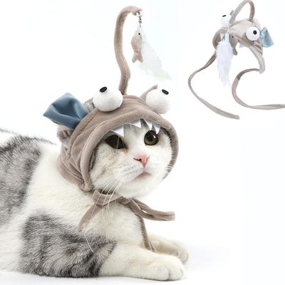 KPYTE Jouet en plumes pour chapeau de chat