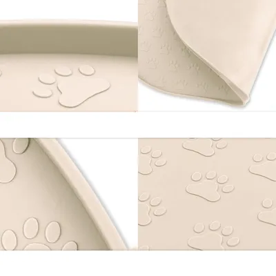 Tapis d'alimentation pour chats et chiens