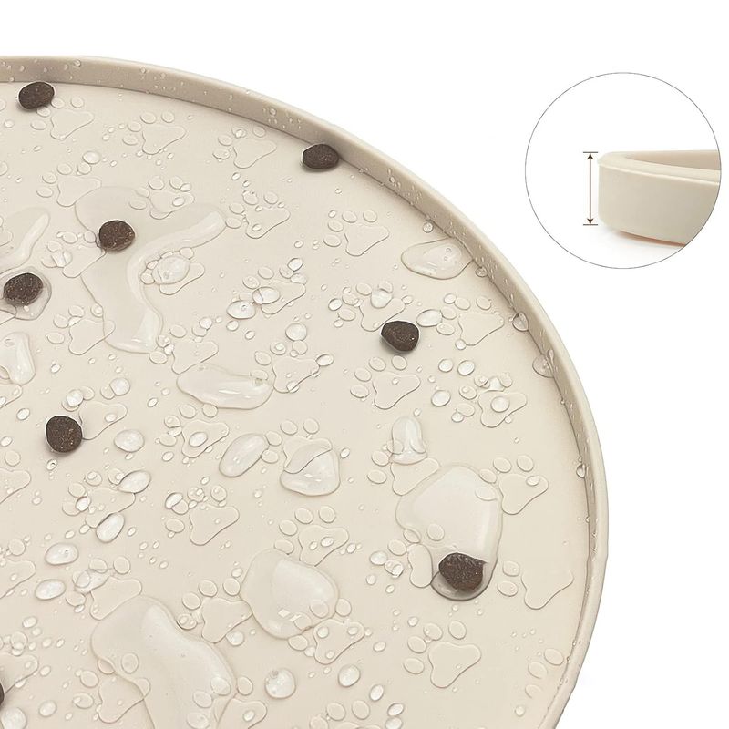 Tapis d'alimentation pour chats et chiens