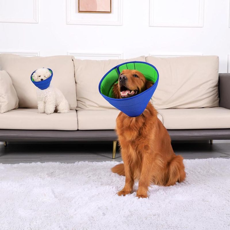 ZENITHMIND Collerette Souple et Légère pour Chien