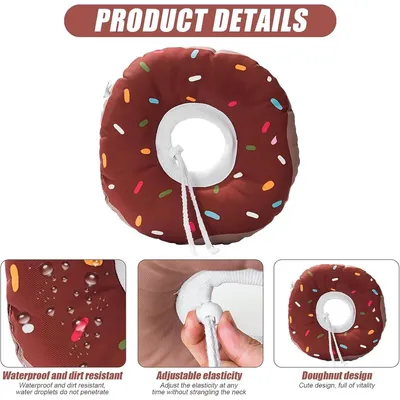 ZENITHMIND Collier conique doux réglable pour chat