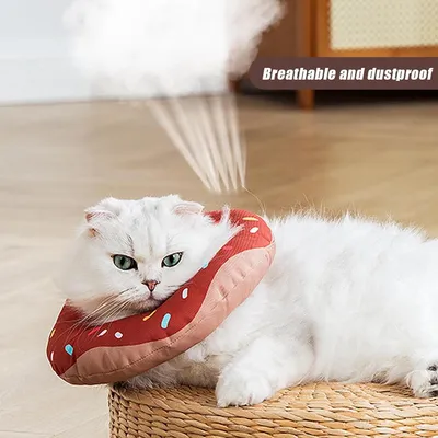 ZENITHMIND Collier conique doux réglable pour chat