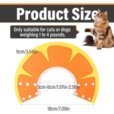 ZENITHMIND Anti-Léchage Réglable Collerette Souple