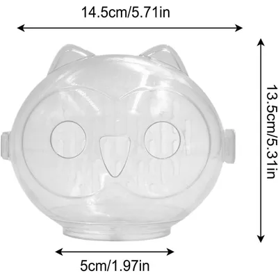 ZENITHMIND Muselière respirante anti-morsure pour chat