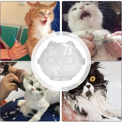 ZENITHMIND Muselière respirante anti-morsure pour chat