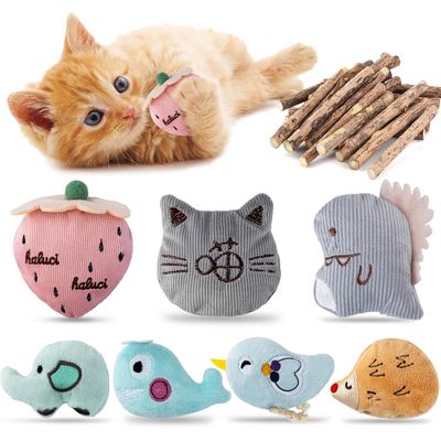 LovuPet Jouet pour Chat,Peluche pour Chat Jouets,Jouet Interactif pour Chat