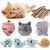 LovuPet Jouet pour Chat,Peluche pour Chat Jouets,Jouet Interactif pour Chat