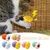 LovuPet Balles de jeu pour chat avec corde, griffoir avec clochette