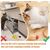 LovuPet 6Pcs Jouet Balles Rebon-dissantes en Plumes pour Chat