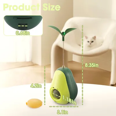 LovuPet Jouets pour chats d'intérieur,distributeur de friandises pour chats