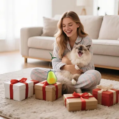LovuPet Jouets pour chats d'intérieur,distributeur de friandises pour chats