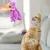 LovuPet 3 Pcs Jouets en Peluche pour Chat,Jouet Teaser en Forme de Poulpe